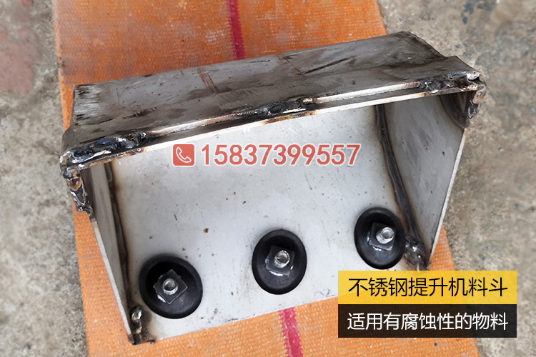 不銹鋼td250提升機(jī)料斗